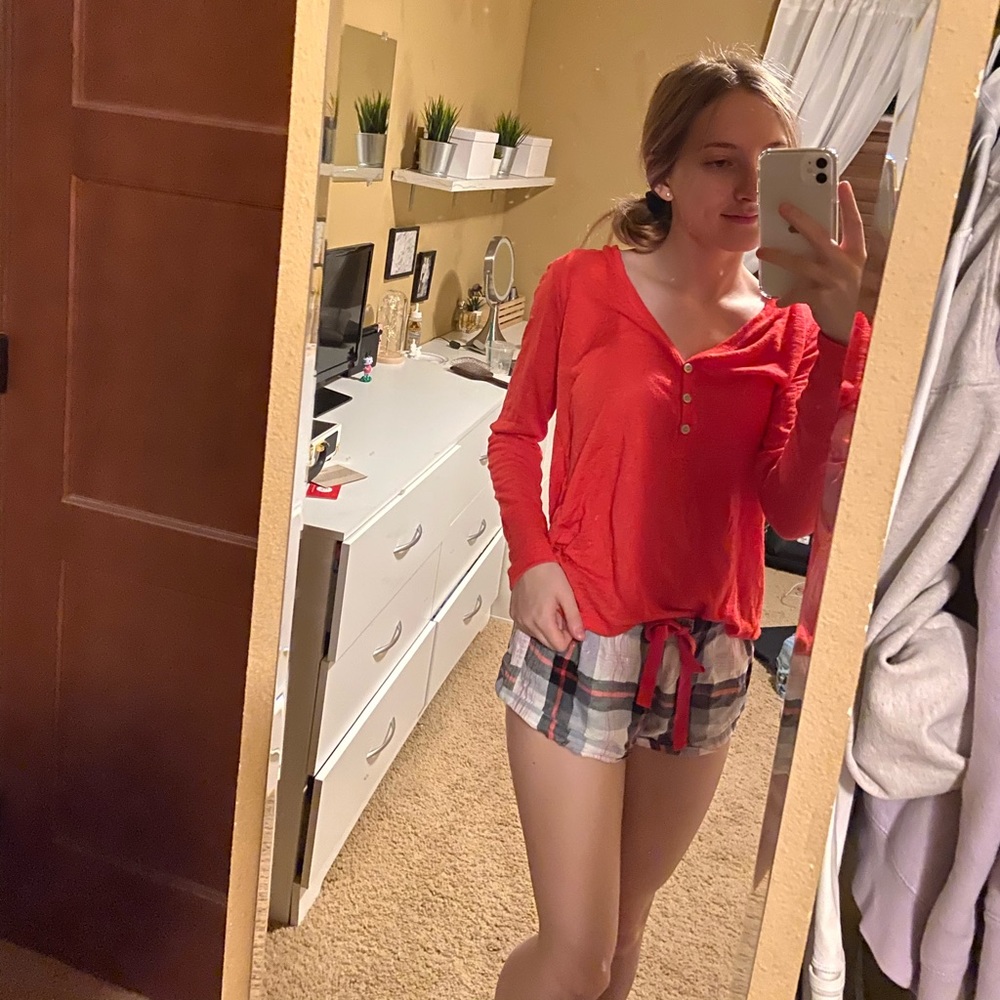 Victoria’s Secret Plaid Pajama Set